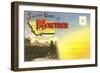 Postcard Folder, Montana-null-Framed Art Print