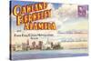 Postcard Folder, Oakland, Berkeley, Alameda, California-null-Stretched Canvas