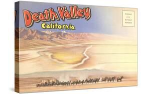 Postcard Folder of Death Valley, California-null-Stretched Canvas