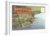 Postcard Folder of Jamestown, Virginia-null-Framed Art Print