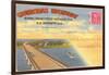 Postcard Folder, Overseas Highway-null-Framed Art Print