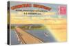 Postcard Folder, Overseas Highway-null-Stretched Canvas
