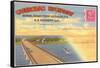 Postcard Folder, Overseas Highway-null-Framed Stretched Canvas