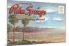 Postcard Folder, Palm Springs, California-null-Mounted Art Print