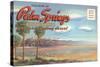 Postcard Folder, Palm Springs, California-null-Stretched Canvas
