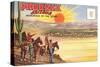 Postcard Folder, Phoenix, Arizona-null-Stretched Canvas