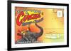 Postcard Folder, Ringling Brothers Circus-null-Framed Premium Giclee Print