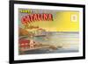 Postcard Folder, Santa Catalina, California-null-Framed Premium Giclee Print