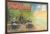 Postcard Folder, Scene from Holland, Michigan-null-Framed Art Print