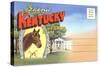 Postcard Folder, Scenic Kentucky-null-Stretched Canvas