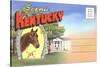 Postcard Folder, Scenic Kentucky-null-Stretched Canvas