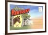 Postcard Folder, Scenic Kentucky-null-Framed Art Print