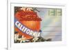 Postcard Folder, Sunny Southern California-null-Framed Premium Giclee Print