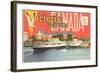 Postcard Folder, Victoria, British Columbia-null-Framed Art Print