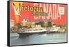 Postcard Folder, Victoria, British Columbia-null-Framed Stretched Canvas