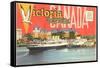 Postcard Folder, Victoria, British Columbia-null-Framed Stretched Canvas