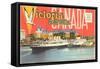 Postcard Folder, Victoria, British Columbia-null-Framed Stretched Canvas