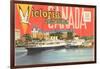 Postcard Folder, Victoria, British Columbia-null-Framed Art Print