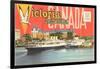 Postcard Folder, Victoria, British Columbia-null-Framed Art Print