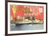 Postcard Folder, Victoria, British Columbia-null-Framed Premium Giclee Print