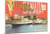 Postcard Folder, Victoria, British Columbia-null-Mounted Premium Giclee Print