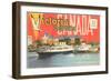 Postcard Folder, Victoria, British Columbia-null-Framed Art Print