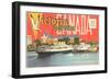 Postcard Folder, Victoria, British Columbia-null-Framed Art Print