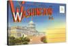 Postcard Folder, Washington, DC-null-Stretched Canvas