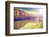 Postcard from Florence, Italy, Vintage Retro Effect.-Maciej Bledowski-Framed Photographic Print