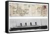 Postcard from Titanic-null-Framed Stretched Canvas