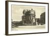 Postcard, Historical, Vienna, Urania, National Education House, B/W-Starfoto-Framed Photographic Print