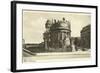 Postcard, Historical, Vienna, Urania, National Education House, B/W-Starfoto-Framed Photographic Print