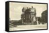 Postcard, Historical, Vienna, Urania, National Education House, B/W-Starfoto-Framed Stretched Canvas