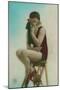 Postcard of a Swimmer, C1920S-null-Mounted Giclee Print