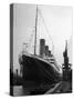 Postcard of British Luxury Liner "S.S. Titanic" in Dock at Southampton Prior to Fatal Maiden Voyage-null-Stretched Canvas