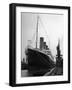 Postcard of British Luxury Liner "S.S. Titanic" in Dock at Southampton Prior to Fatal Maiden Voyage-null-Framed Photographic Print