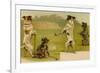 Postcard of Dogs Golfing-null-Framed Giclee Print