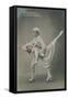 Postcard of Ice Skaters, Sent in 1913-German photographer-Framed Stretched Canvas