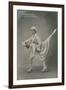 Postcard of Ice Skaters, Sent in 1913-German photographer-Framed Giclee Print