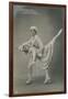 Postcard of Ice Skaters, Sent in 1913-German photographer-Framed Giclee Print