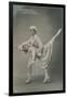 Postcard of Ice Skaters, Sent in 1913-German photographer-Framed Giclee Print