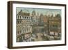 Postcard of Ludgate Circus, London, Sent in 1913-English Photographer-Framed Giclee Print