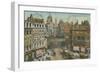 Postcard of Ludgate Circus, London, Sent in 1913-English Photographer-Framed Giclee Print