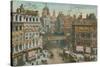 Postcard of Ludgate Circus, London, Sent in 1913-English Photographer-Stretched Canvas