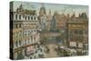 Postcard of Ludgate Circus, London, Sent in 1913-English Photographer-Stretched Canvas
