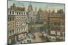 Postcard of Ludgate Circus, London, Sent in 1913-English Photographer-Mounted Premium Giclee Print