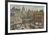 Postcard of Ludgate Circus, London, Sent in 1913-English Photographer-Framed Giclee Print