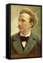 Postcard of Richard Strauss circa 1914-Eichhorn-Framed Stretched Canvas