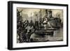 Postcard of Sailors Welcoming the U-Boat U9 on its Return to Wilhelmshaven, 23rd September 1914-null-Framed Giclee Print