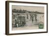 Postcard of the Beach and Boulevard St Georges, Royan, France Sent in 1913-French Photographer-Framed Giclee Print